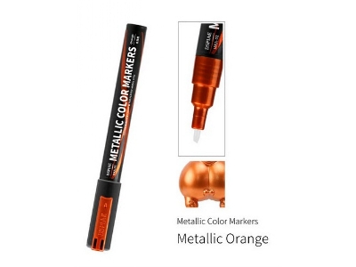 Mka-02 Super Metallic Color Marker Orange - image 1