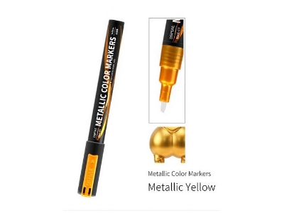 Mka-03 Super Metallic Color Marker Yellow - image 1