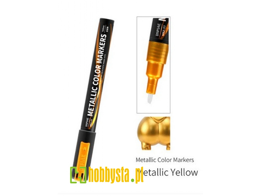 Mka-03 Super Metallic Color Marker Yellow - image 1