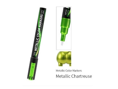 Mka-04 Super Metallic Color Marker Chartreuse - image 1