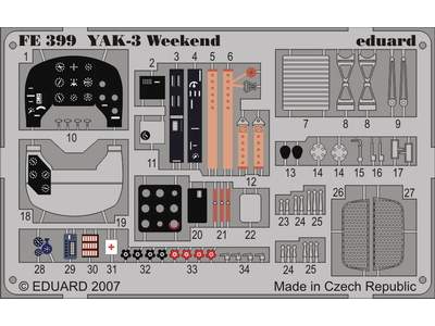 YAK-3 Weekend 1/48 - Eduard - - image 1