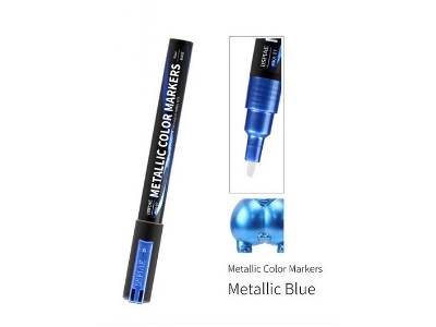 Mka-07 Super Metallic Color Marker Blue - image 1