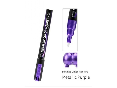 Mka-08 Super Metallic Color Marker Purple - image 1