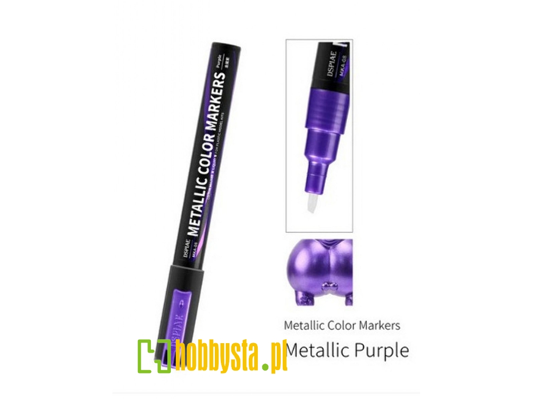 Mka-08 Super Metallic Color Marker Purple - image 1