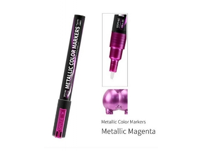 Mka-09 Super Metallic Color Marker Magenta - image 1