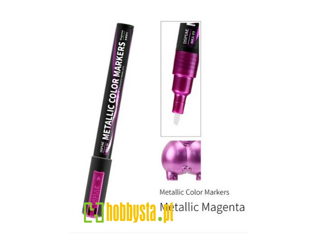 Mka-09 Super Metallic Color Marker Magenta - image 1