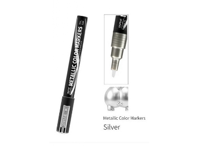 Mka-11 Super Metallic Color Marker Silver - image 1