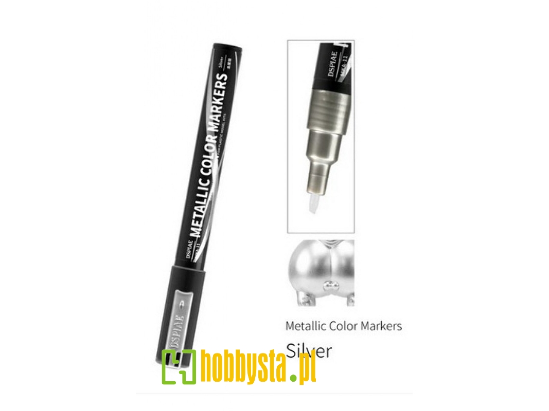 Mka-11 Super Metallic Color Marker Silver - image 1