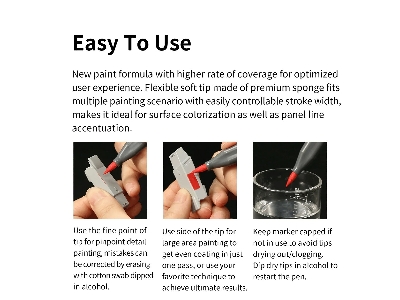 Mkm-09 Pale Gold Metallic Marker - image 4