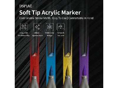 Mkm-10 Gold Leaf Metallic Marker - image 3