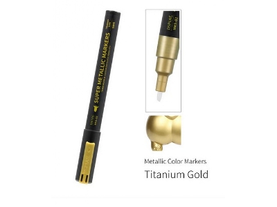 Mks-02 Super Metallic Marker Titanium Gold - image 1