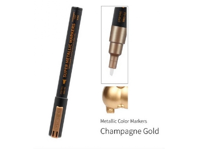 Mks-03 Super Metallic Marker Champagne Gold - image 1