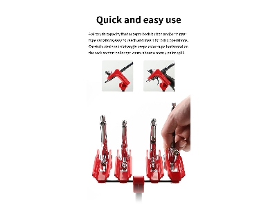 Pt-ar 4-slot Airbrush Rack - image 5