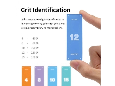 Pt-sp06 Acrylic Sanding Pad Set - Red #600 (3 Pcs) - image 3