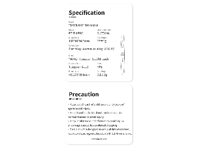 Pt-th05 Pro Wing Tungsten Steel Push Broach (Cyan) - image 12