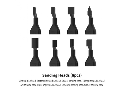 Ra-10 Sanding Heads (8pcs) - image 1