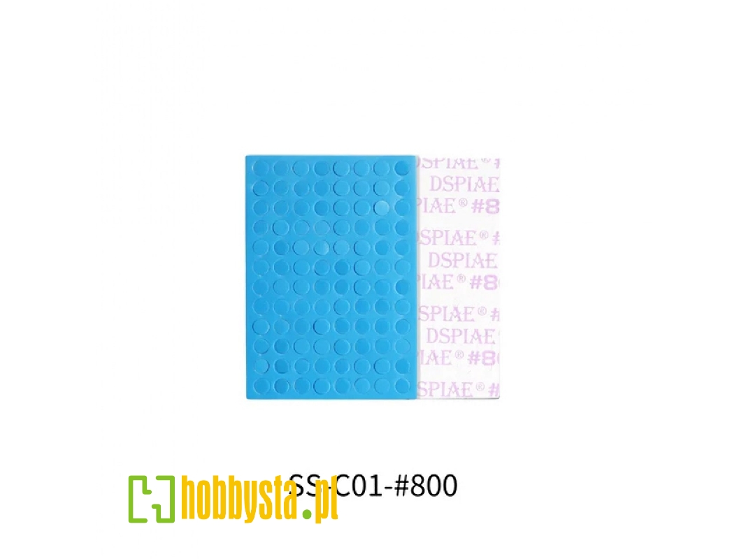 Ss-c01-800 Self Adhesive Sponge Sanding Disc 5mm  #800 (96pcs) - image 1