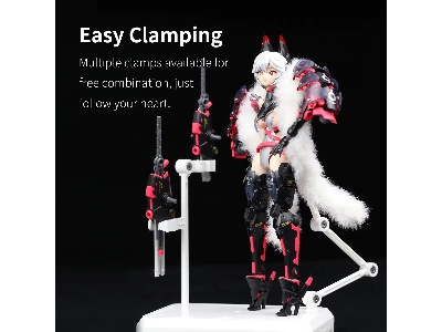 Ums-01bk General Purpose Model Display Stand (Black) - image 3