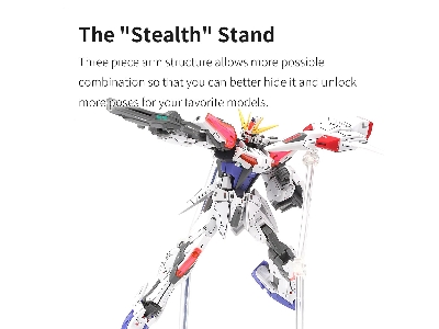 Ums-01wt General Purpose Model Display Stand (White) - image 2