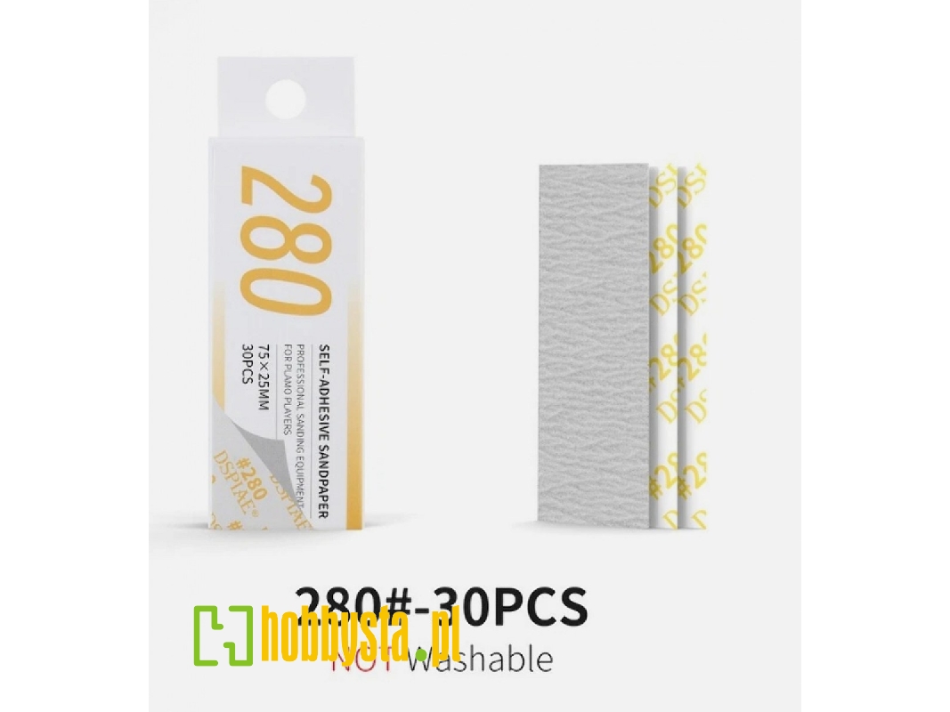 Xsp-280 Adhesive Sandpaper #280 (30 Pcs) - image 1