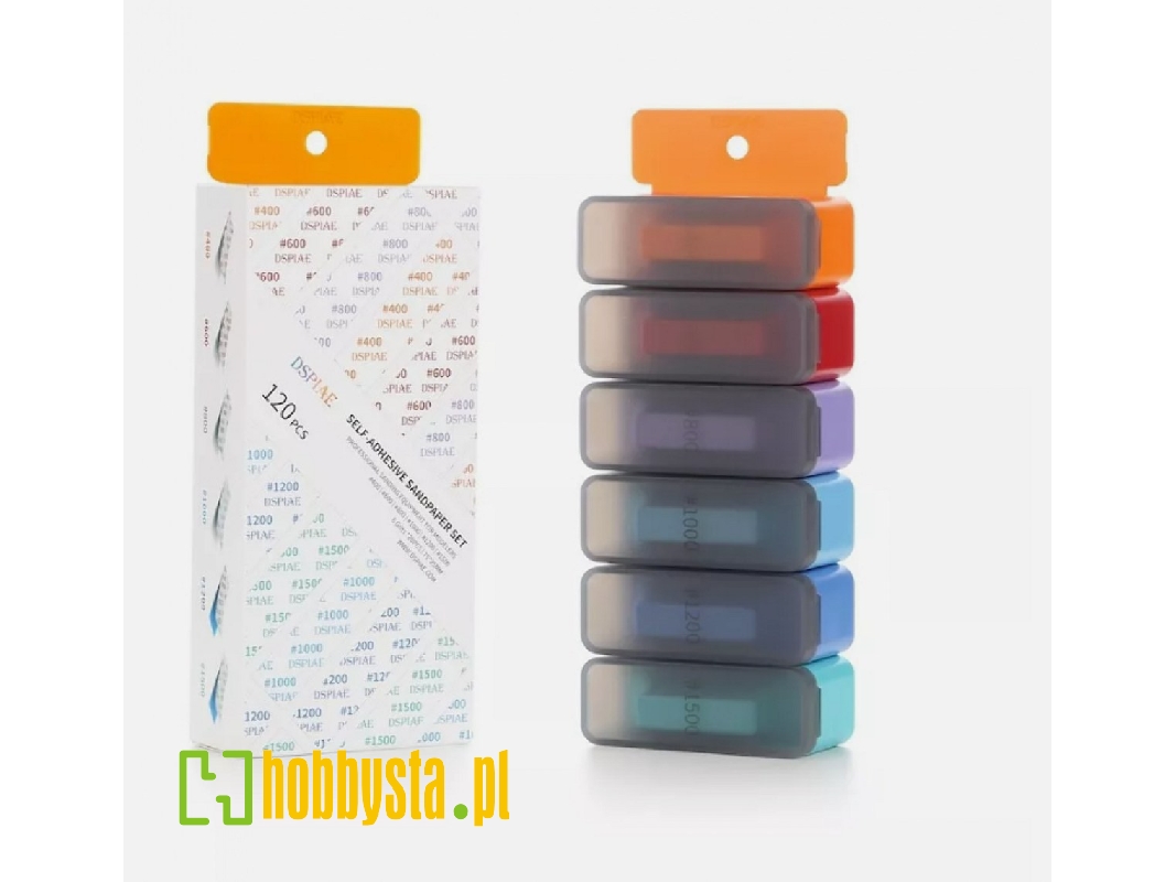 Xsp-s01 Composite Adhesive Sandpaper Set (120 Pcs + 12 Pcs) - image 1