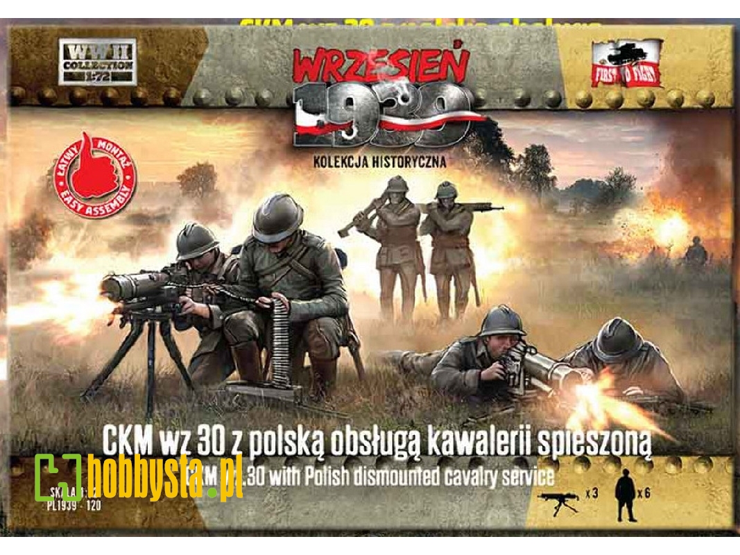 CKM wz. 30 with Polish cavalry support rushed in - image 1