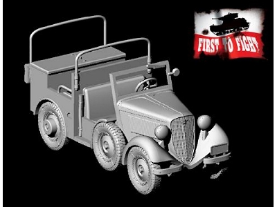 Polish PZInż 302 tractor for an anti-tank cannon. 37 mm - image 2