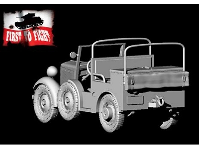 Polish PZInż 302 tractor for an anti-tank cannon. 37 mm - image 3