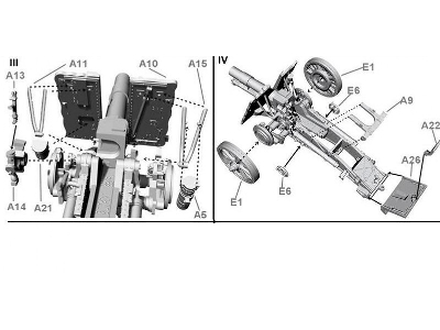 15 cm sIG 33 heavy infantry gun with wooden wheels and Stielgranate 42 - image 5