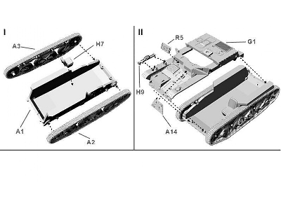 German 8 cm mortar on light reconnaissance tank AMR 35(f) - image 4