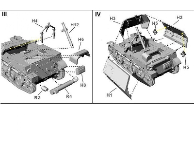 German 8 cm mortar on light reconnaissance tank AMR 35(f) - image 5