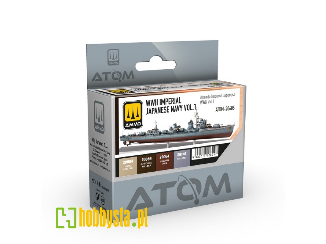 Atom-20605 Imperial Japanese Wwii Navy Volume 1 Set - image 1
