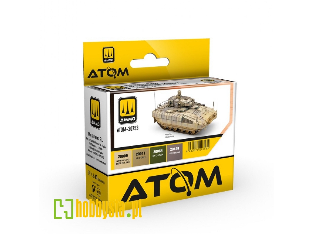 Atom-20753 Bundeswehr Afghanistan Scheme Set - image 1