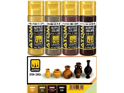 Atom-20854 Clay Colors Set - image 2
