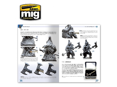 Encyclopedia Of Figures Modelling Techniques - Vol. 0 Quick Guide For Painting (French) - image 4