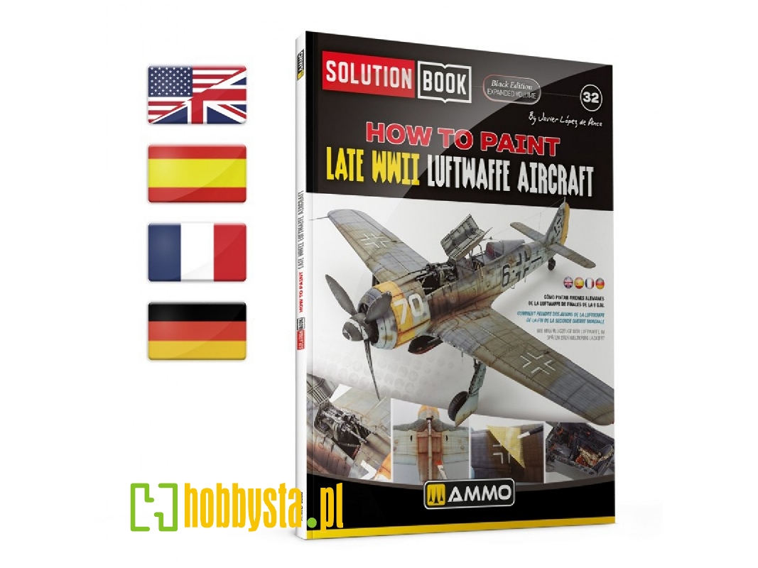 How To Paint Late Wwii Luftwaffe Solution Book (Multilingual) - image 1
