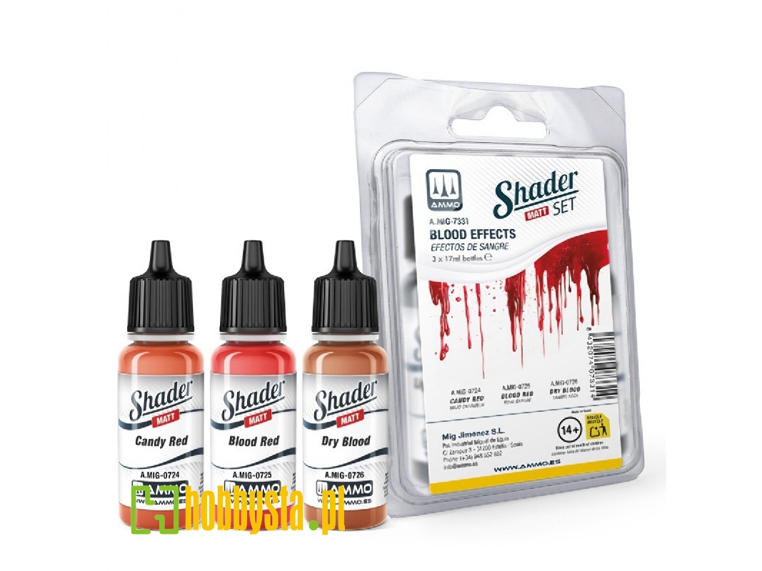 A.Mig-7331 Shader Set Matt - Blood Effects - image 1