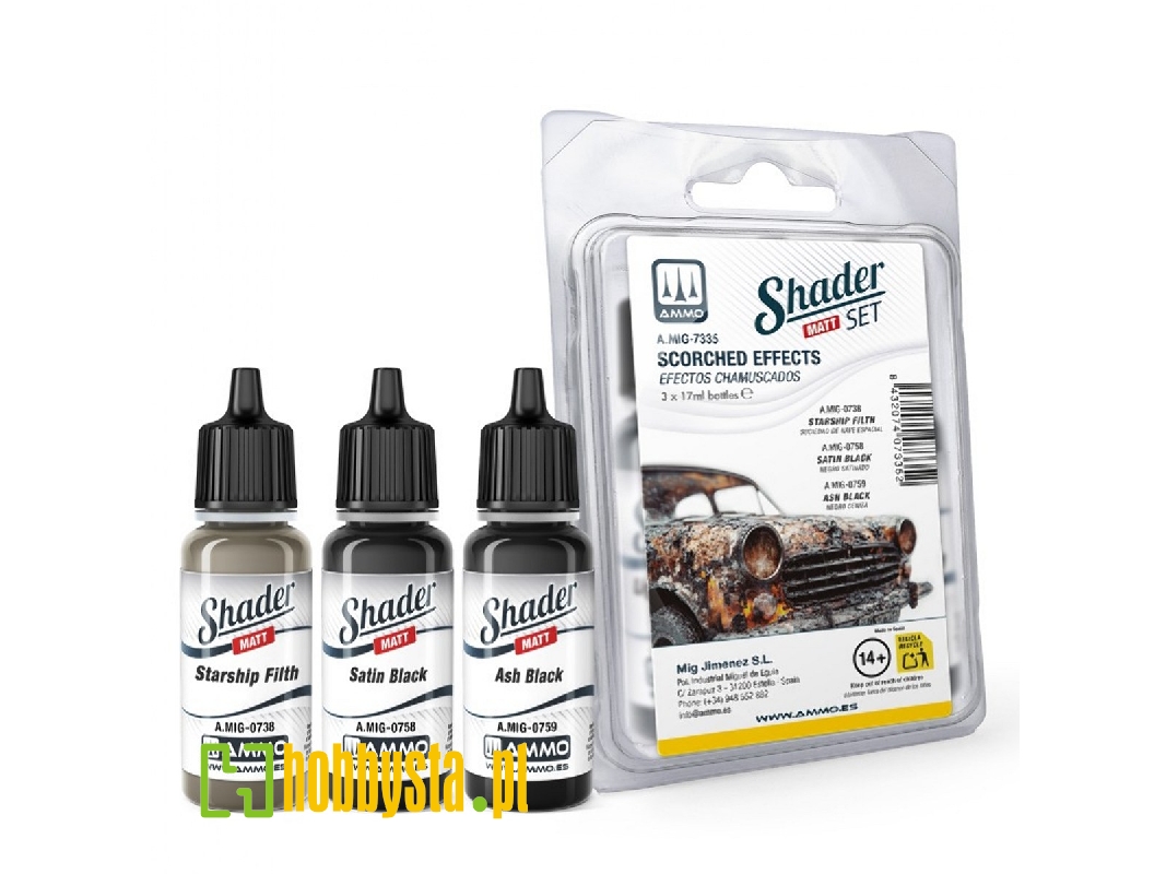 A.Mig-7335 Shader Set Matt - Scorched Effects - image 1