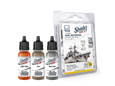 A.Mig-7338 Shader Set Matt - Naval Weathering - image 1