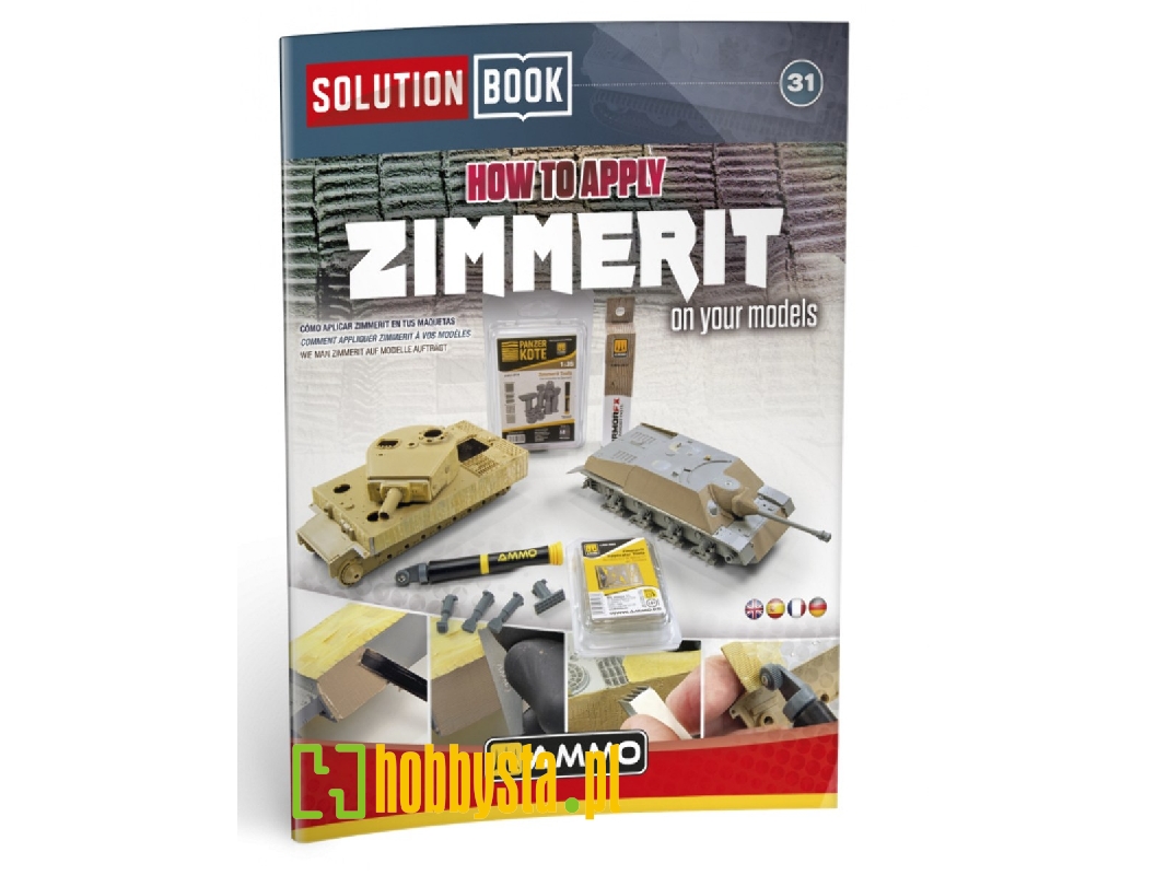 Solution Box Mini 31 - How To Apply Zimmerit In Scale - image 1