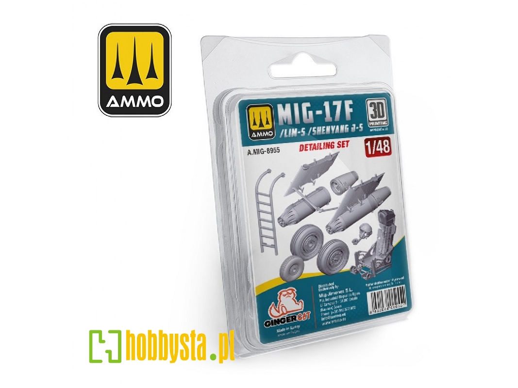 Mig-17 F / Lim-5 / Shenyang J-5 - Detailing Set (For Ammo Kits) - image 1