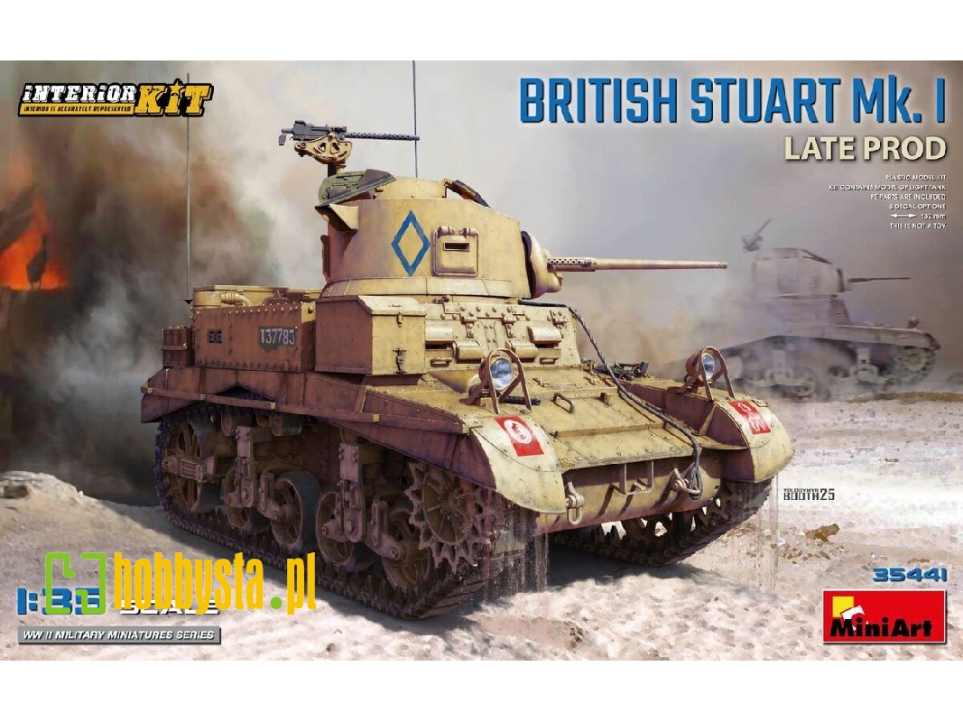 British Stuart Mk. I Late Prod Interior Kit - image 1