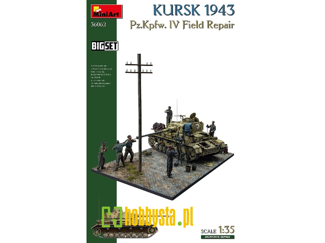 Kursk 1943 Pz.Kpfw. Iv Field Repair Big Set - image 1