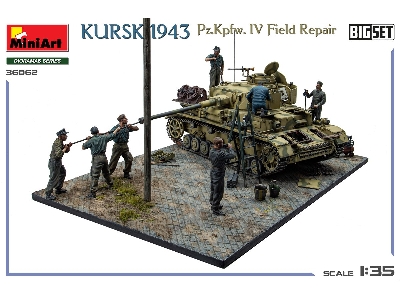 Kursk 1943 Pz.Kpfw. Iv Field Repair Big Set - image 2