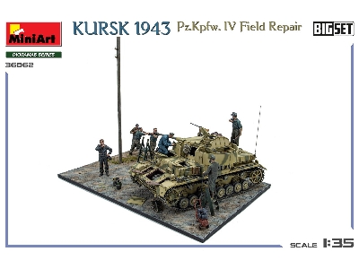 Kursk 1943 Pz.Kpfw. Iv Field Repair Big Set - image 3