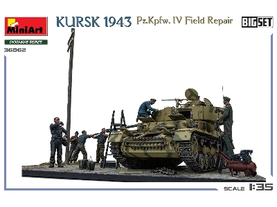 Kursk 1943 Pz.Kpfw. Iv Field Repair Big Set - image 35