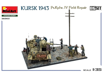 Kursk 1943 Pz.Kpfw. Iv Field Repair Big Set - image 46