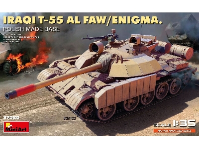 Iraqi T-55 Al Faw / Enigma Polish Made Base - image 1