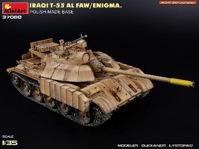 Iraqi T-55 Al Faw / Enigma Polish Made Base - image 4
