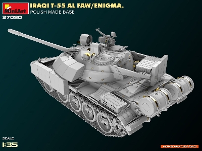 Iraqi T-55 Al Faw / Enigma Polish Made Base - image 7